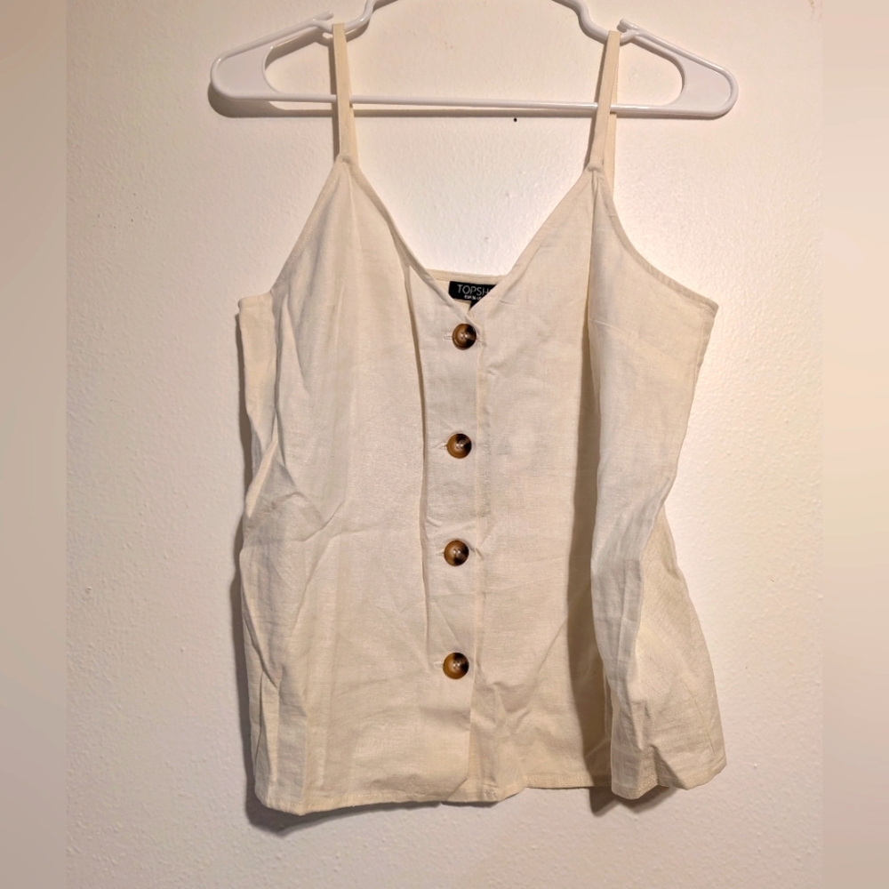 Topshop tank top size us 4 nwt